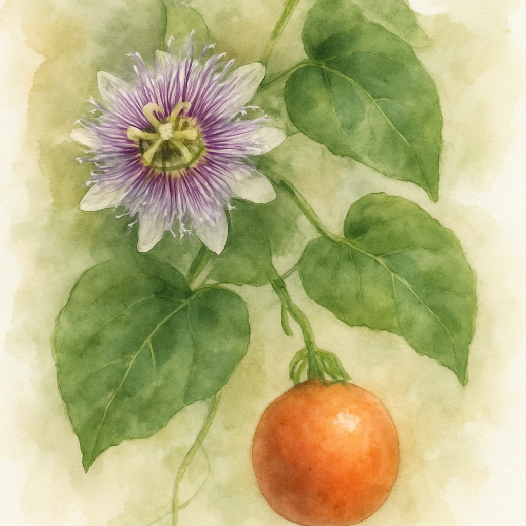 Passiflora ligularis Sweet Granadilla