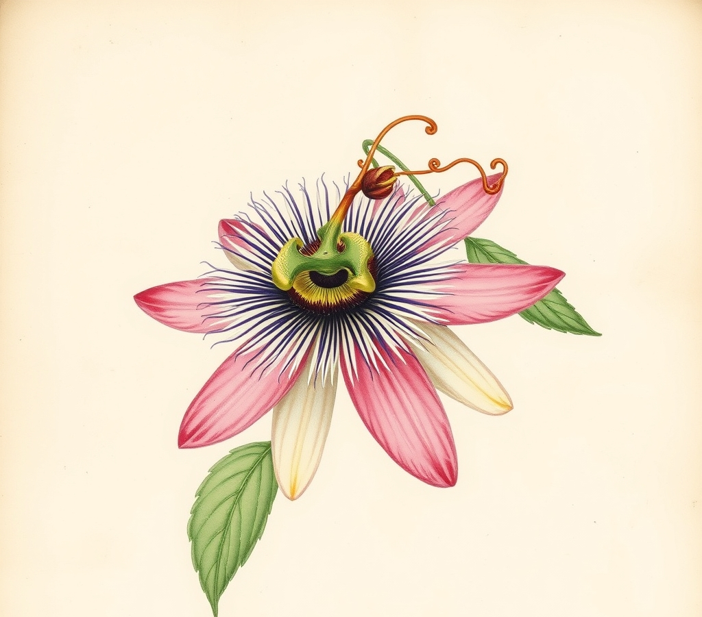 Passiflora mixed colours