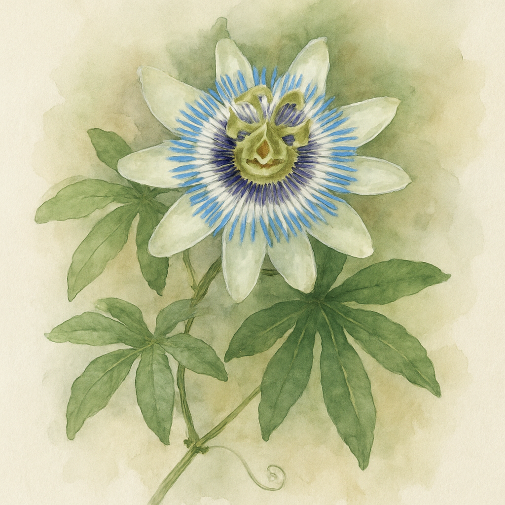 Passion Flower Passiflora caerulea