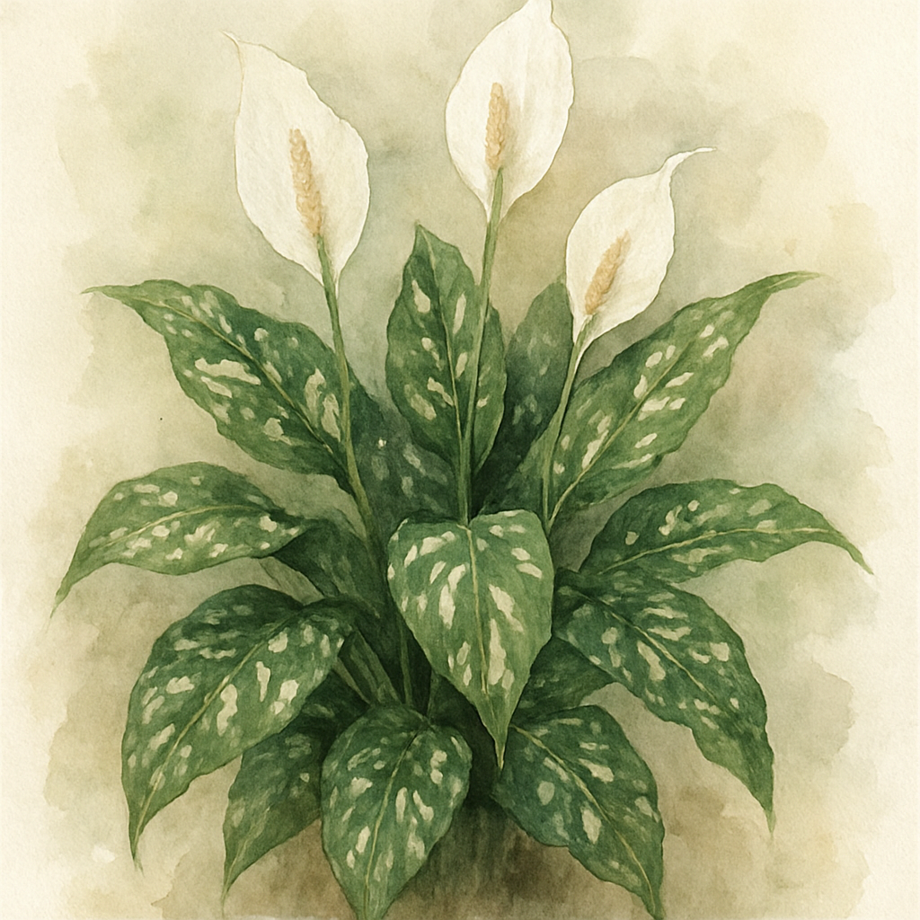 Peace Lily Domino