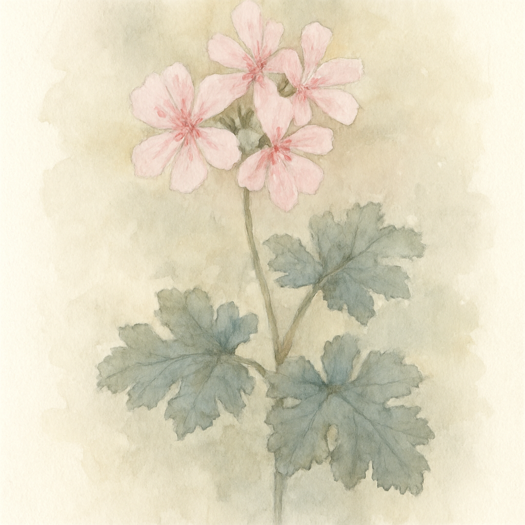 Pelargonium ‘Pink Echinatum’