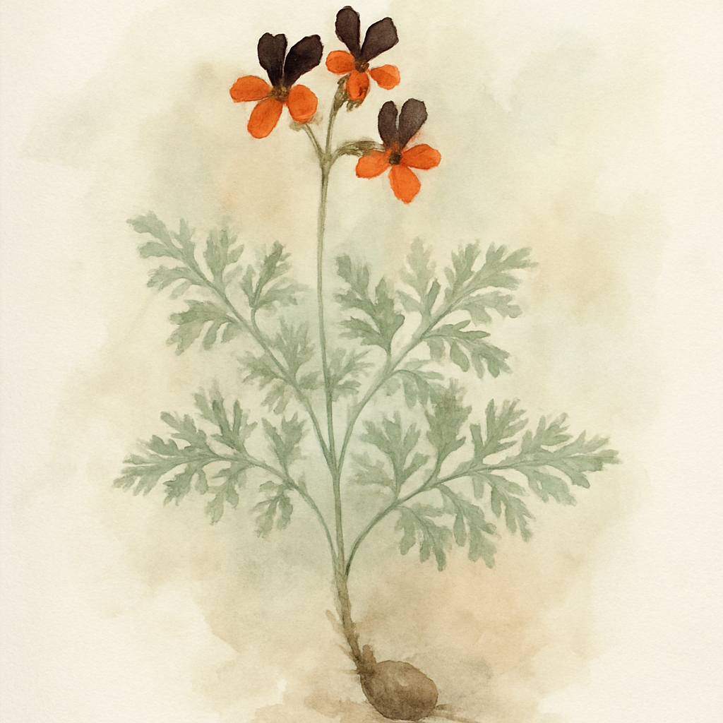 Pelargonium ardens