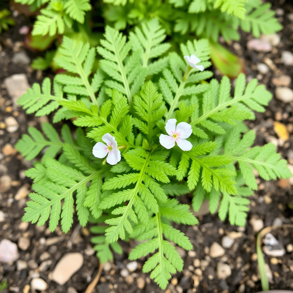 PELARGONIUM Fern Mint
