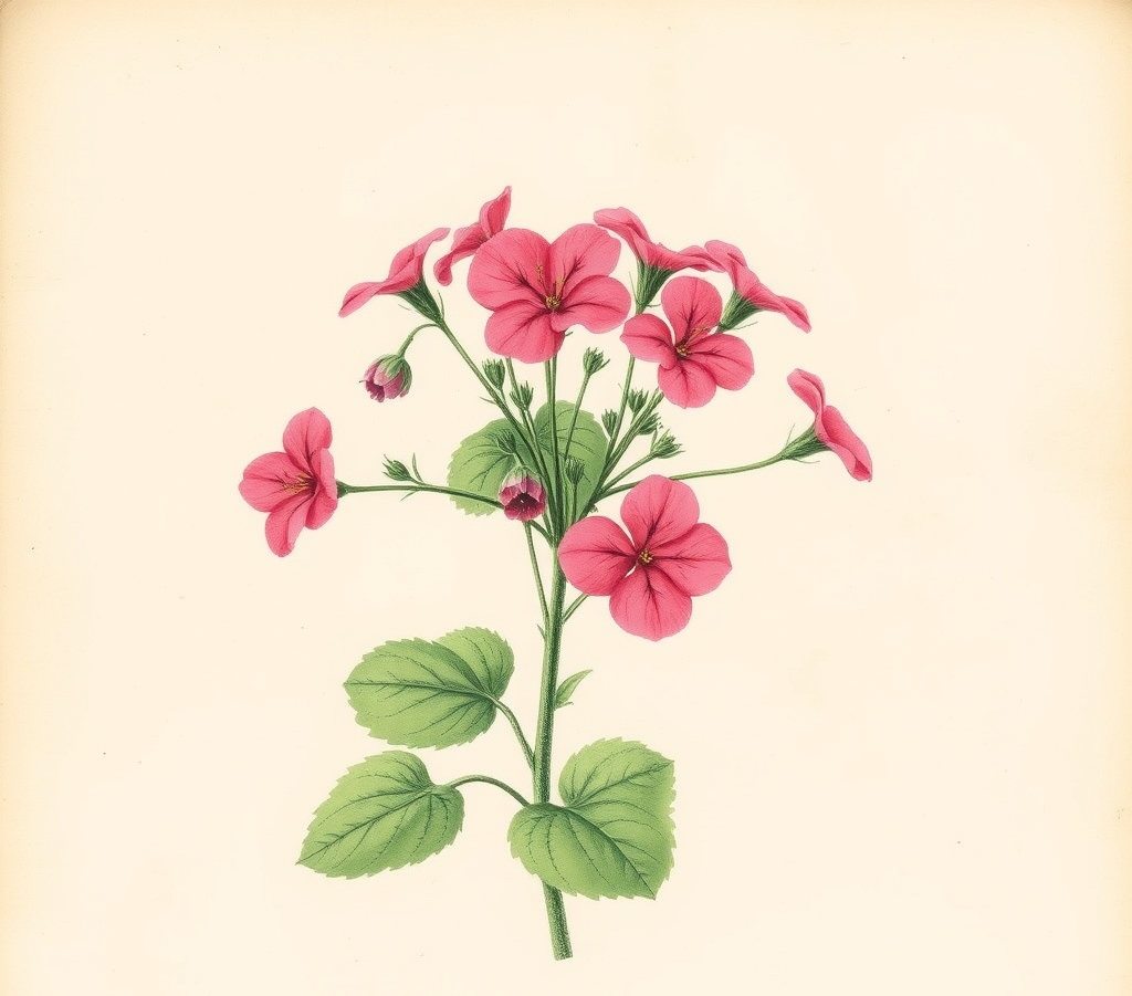 Pelargonium Geranium | Hot Pink