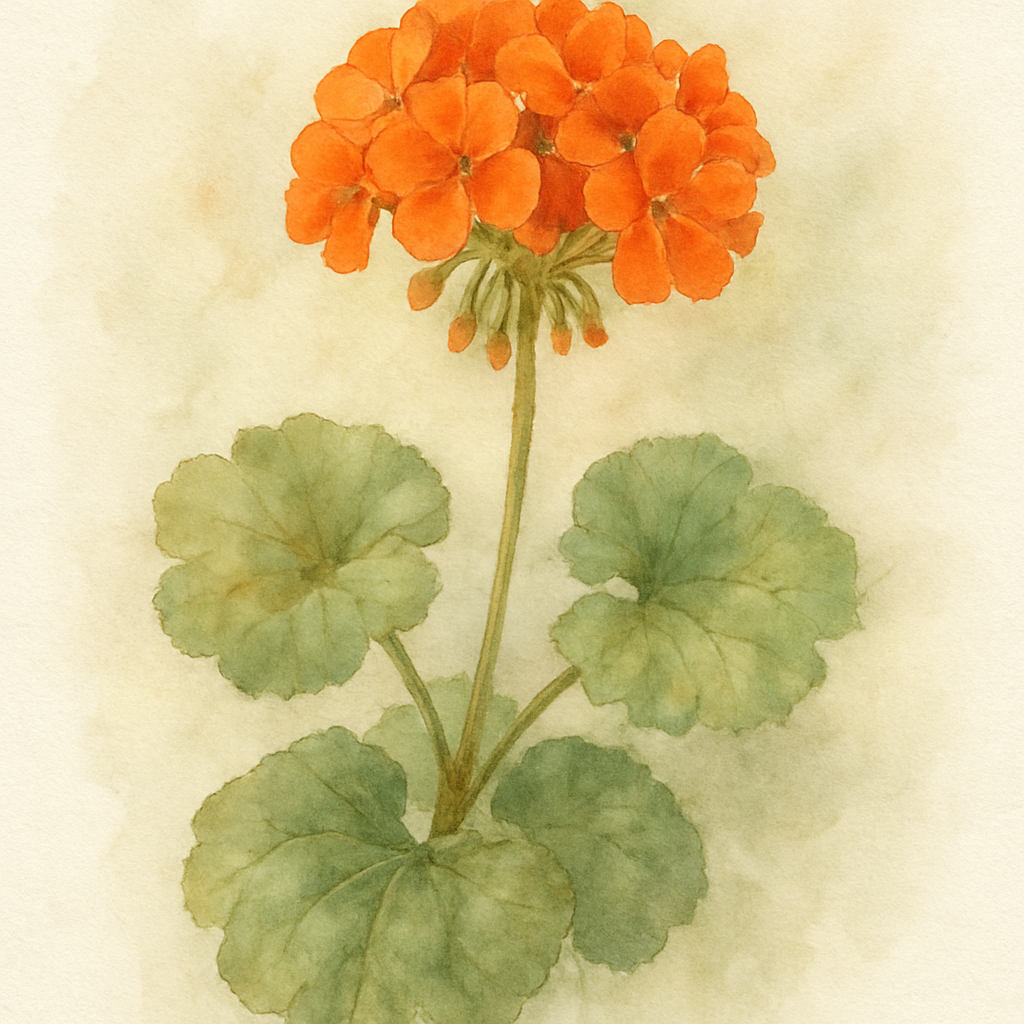 Pelargonium 'Geranium Orange'
