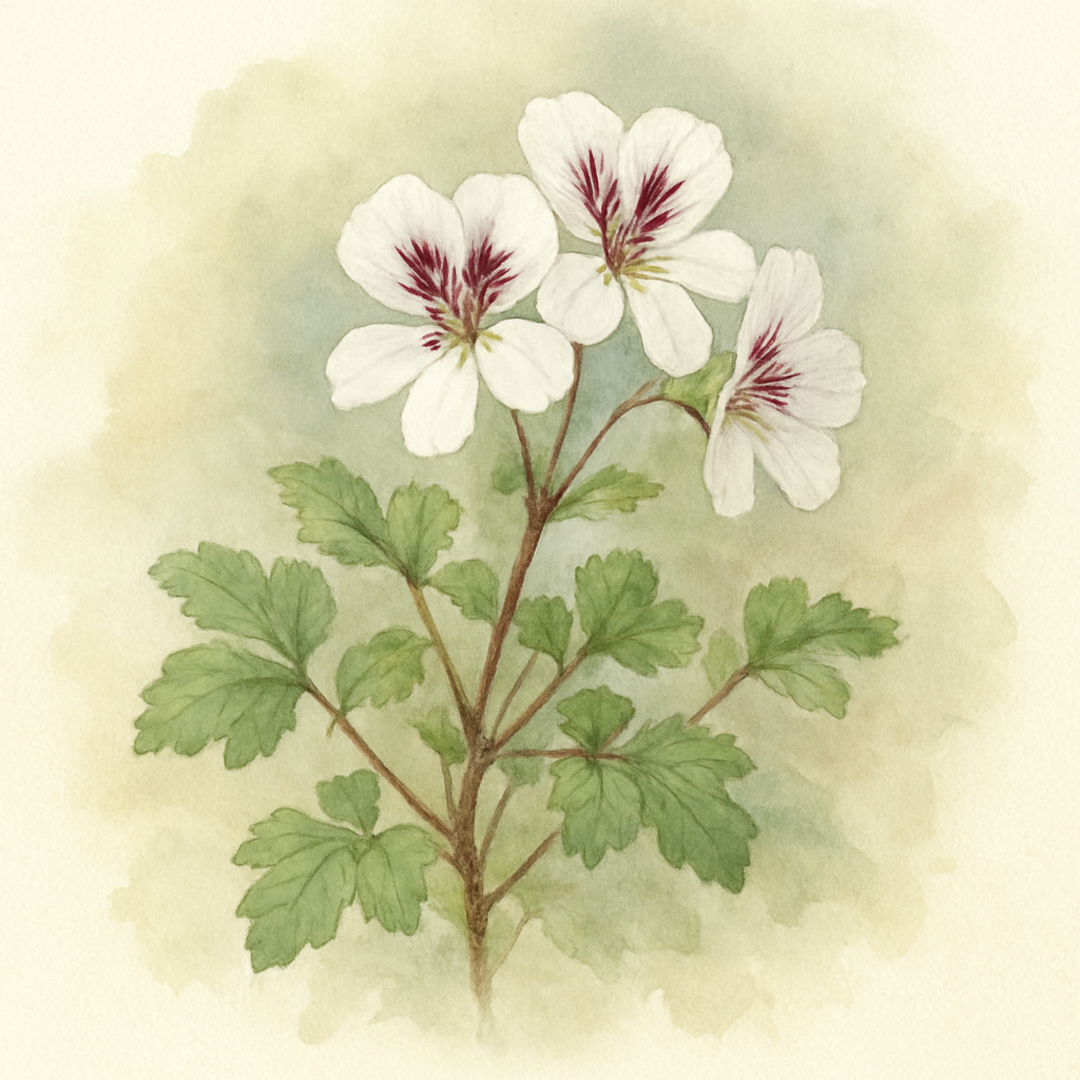 Pelargonium 'Leslie William Burroughs'
