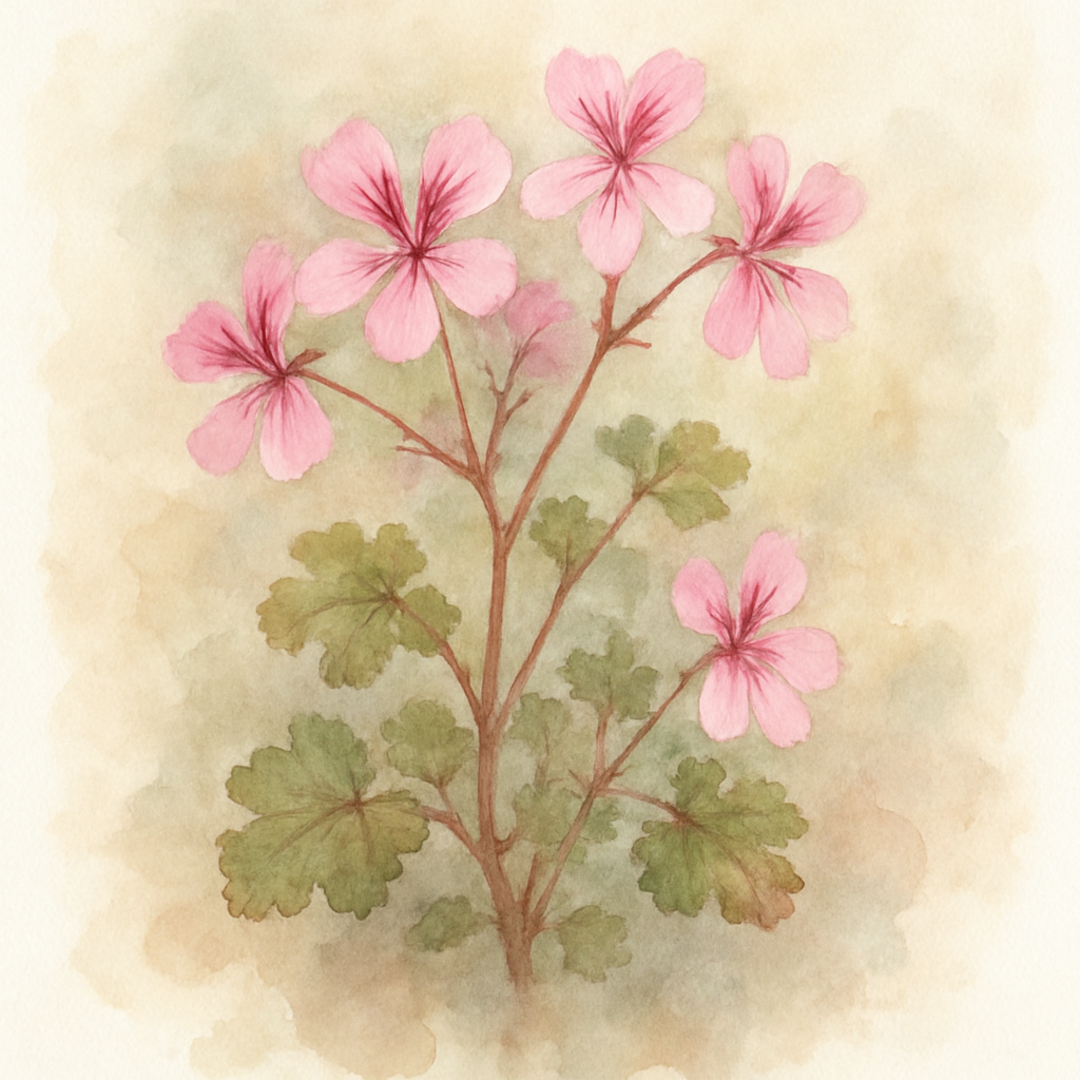 Pelargonium 'Pink Capricorn'