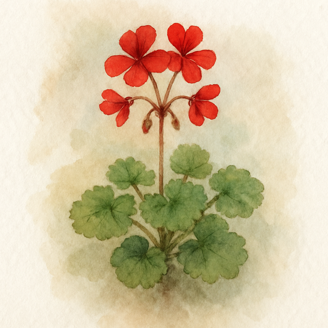 Pelargonium 'Red Capri'