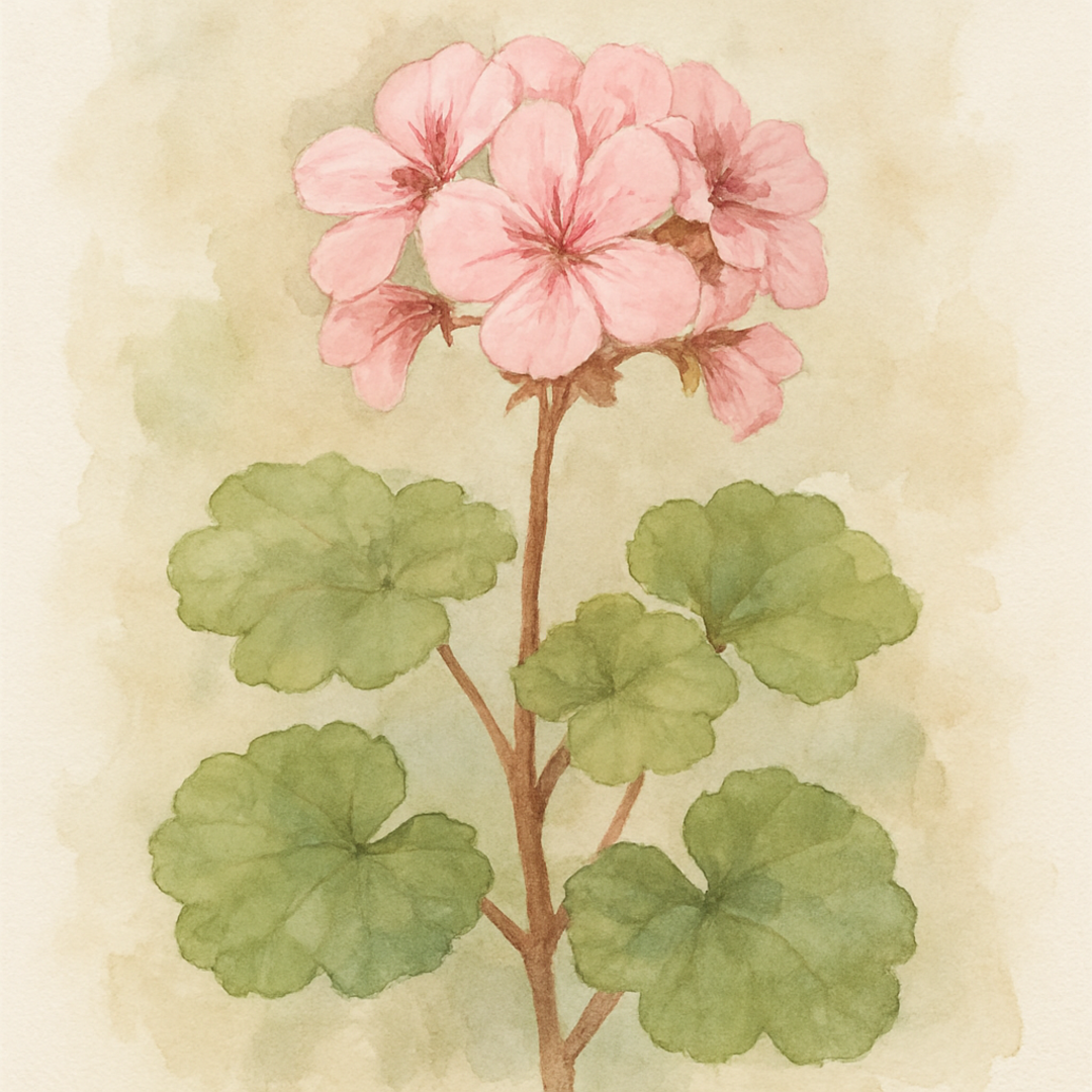 Pelargonium 'Rollers Satinique'