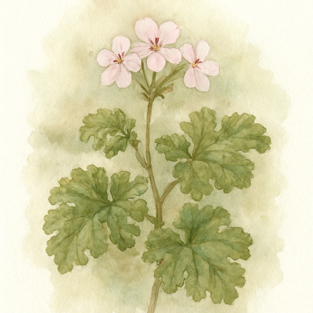 Scented Pelargonium (Geranium) ‘Ardwick Cinnamon’