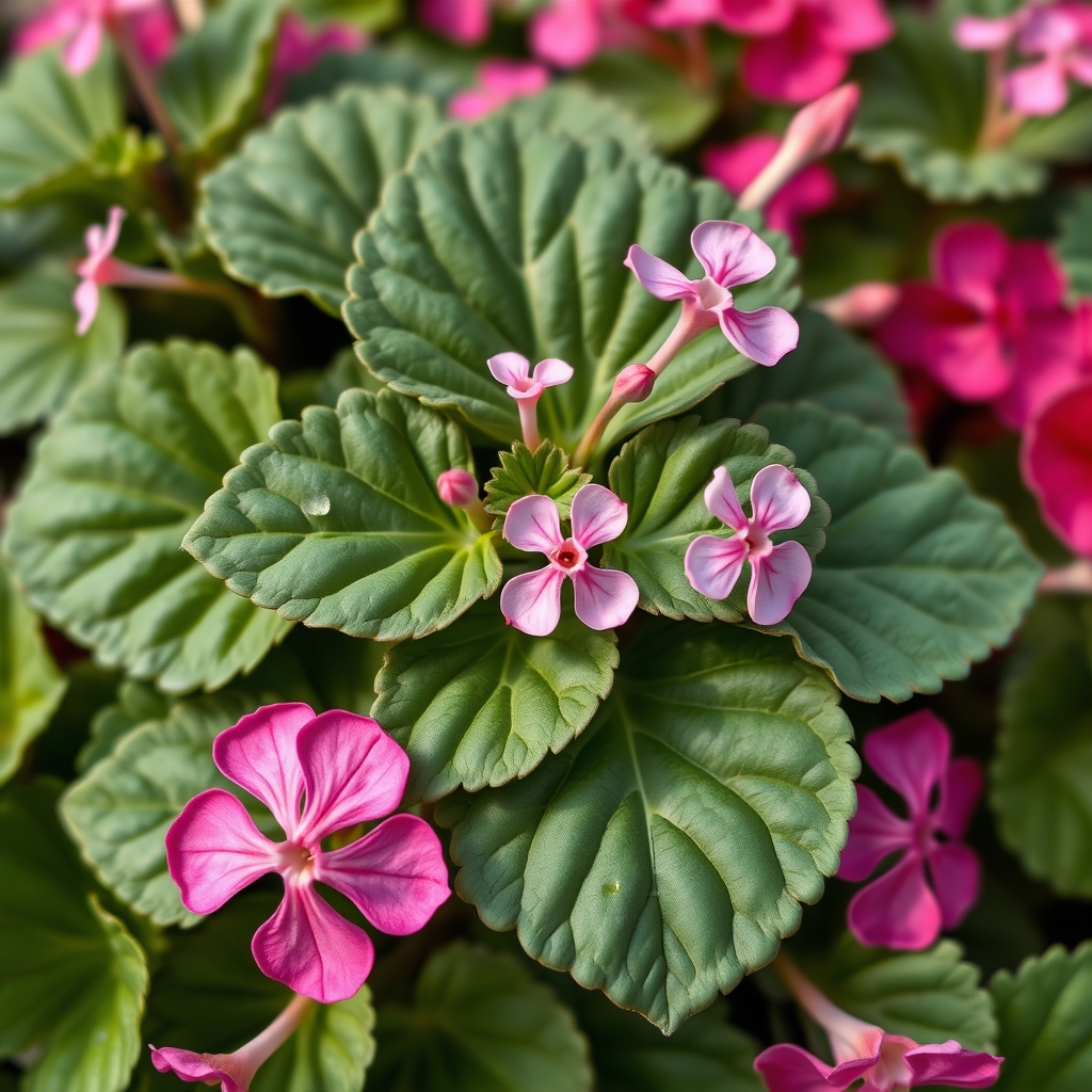 Scented Pelargonium (Geranium) ‘Attar of Roses’