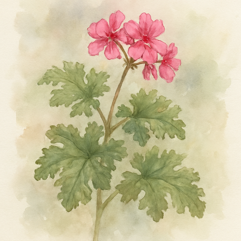 Scented Pelargonium (Geranium) ‘Brilliant’