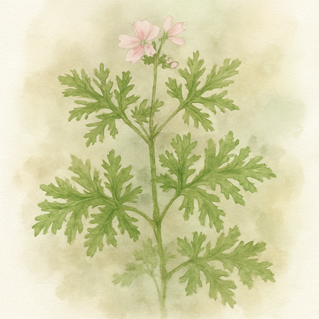 Scented Pelargonium (Geranium) ‘Candy Dancer’