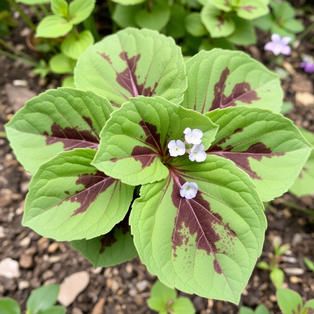 Scented Pelargonium (Geranium) ‘Chocolate Peppermint’