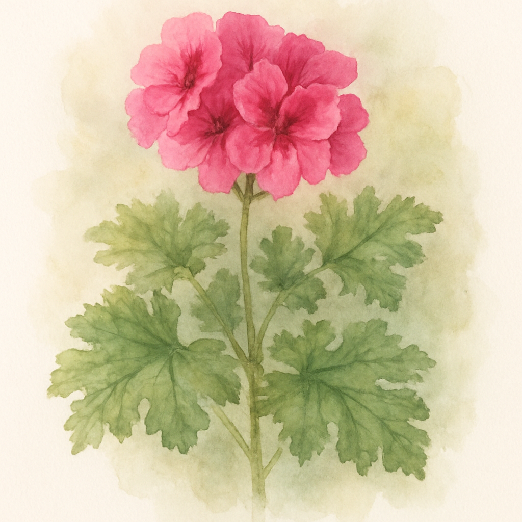 Scented Pelargonium (Geranium) ‘Clorinda’