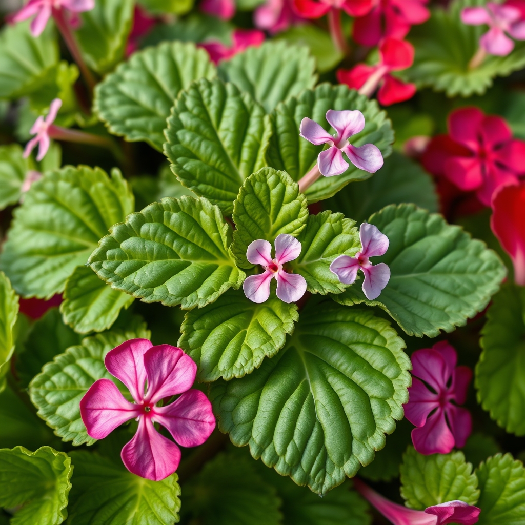 Scented Pelargonium (Geranium) ‘Cola Bottles’