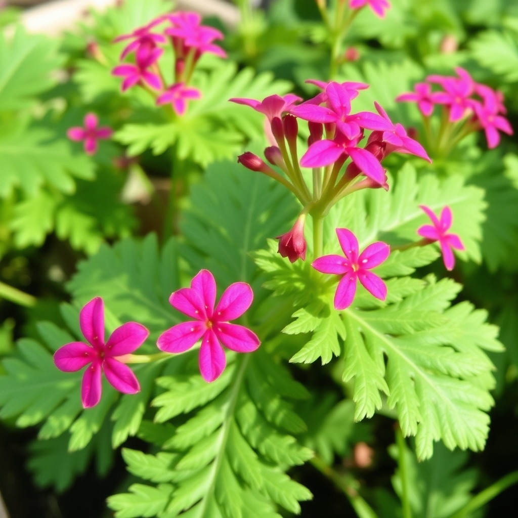 Scented Pelargonium (Geranium) ‘Concolor Lace’ aka Shottesham Pet