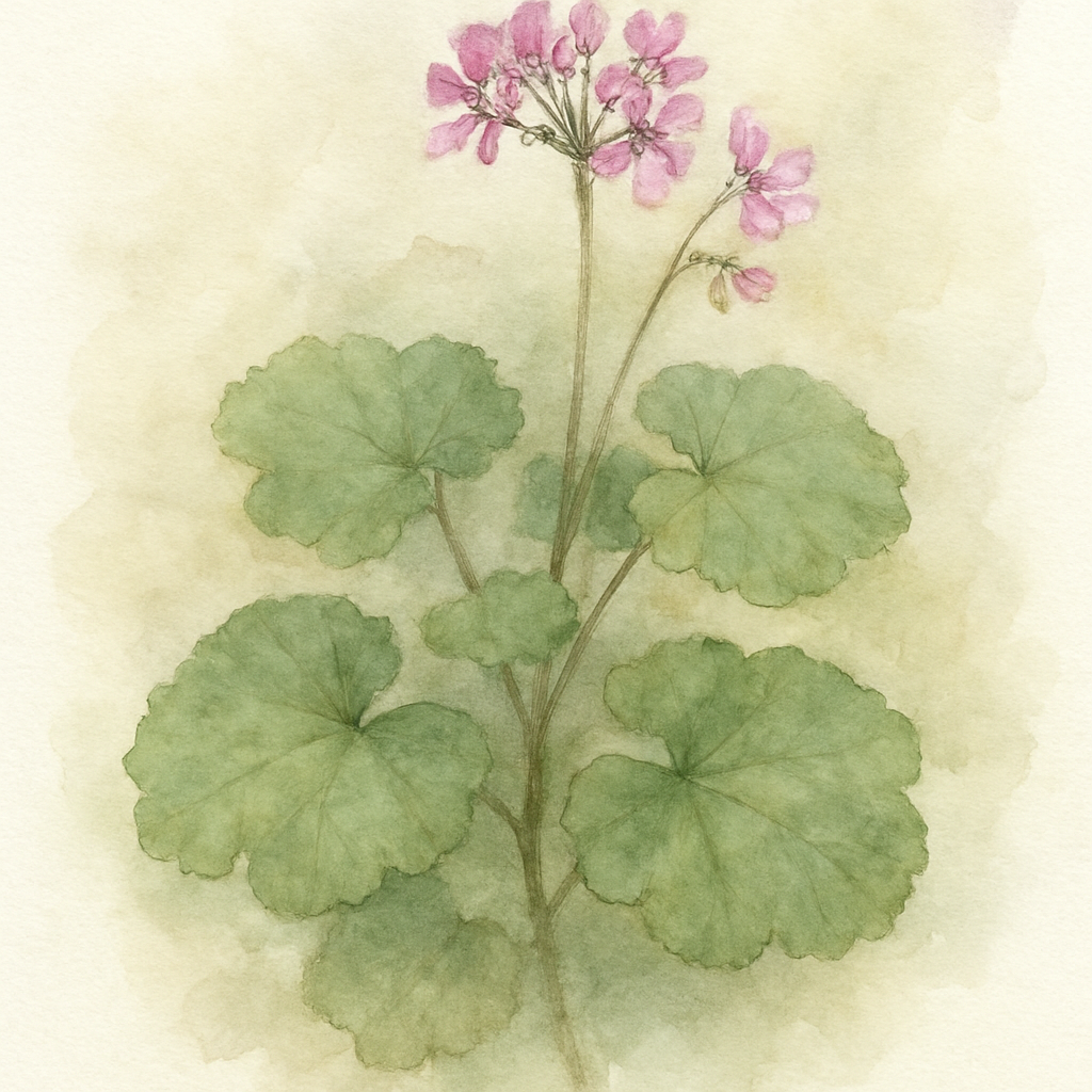 Scented Pelargonium (Geranium) 'cucullatum'