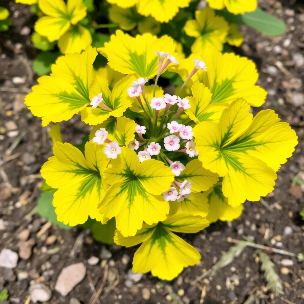 Scented Pelargonium (Geranium) ‘Cy’s Sunburst’