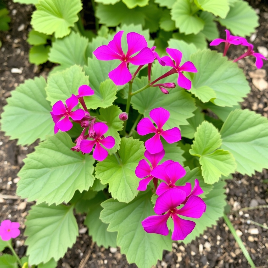 Scented Pelargonium (Geranium) ‘Lara Jester’