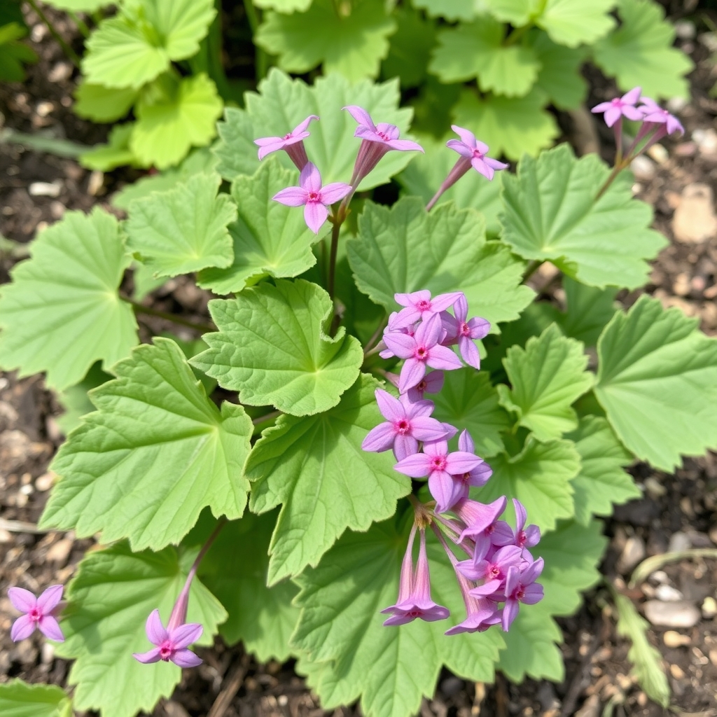 Scented Pelargonium (Geranium) ‘Lemon Fancy’
