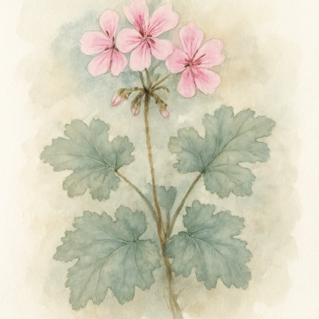 Scented Pelargonium (Geranium) ‘Madame Nonin’
