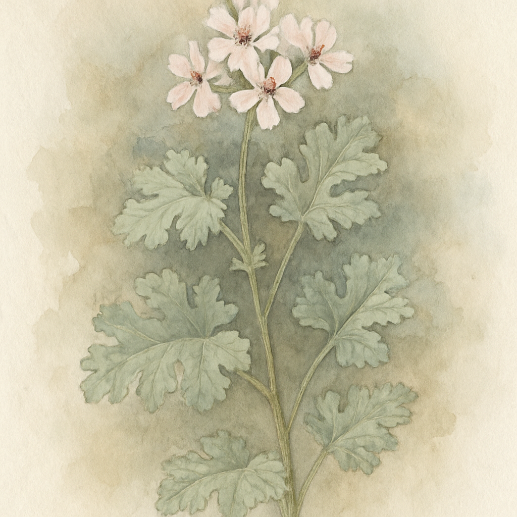 Scented Pelargonium (Geranium) ‘Old Spice’