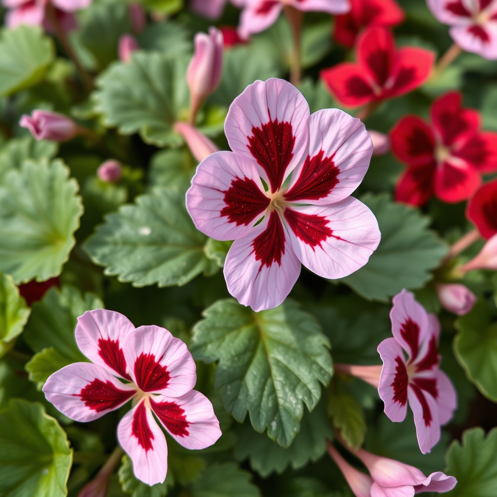 Scented Pelargonium (Geranium) ‘Painted Lady’