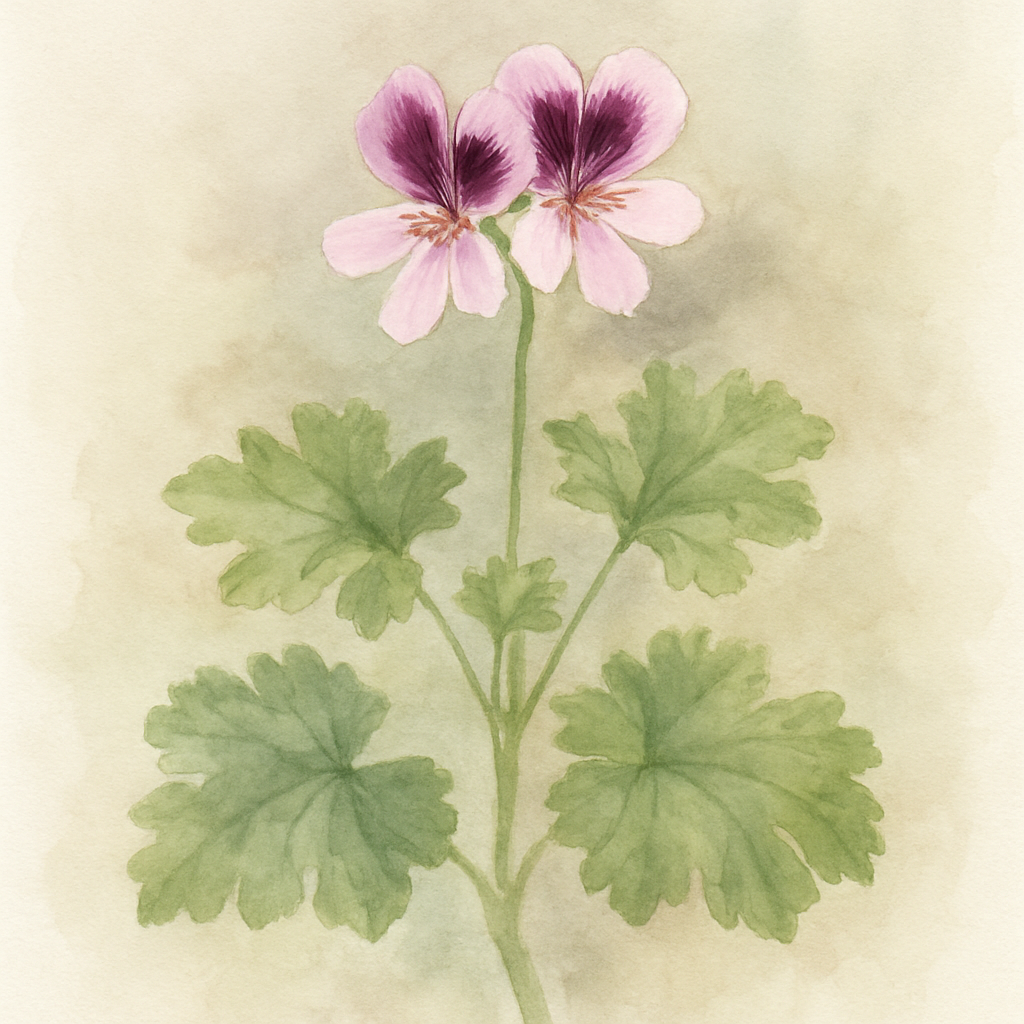 Scented Pelargonium (Geranium) ‘Painted Lady’