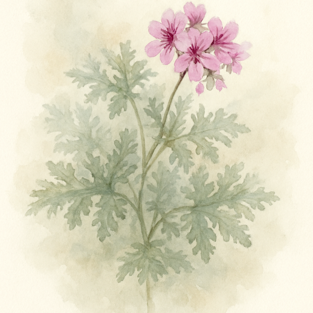 Scented Pelargonium (Geranium) ‘Radens’