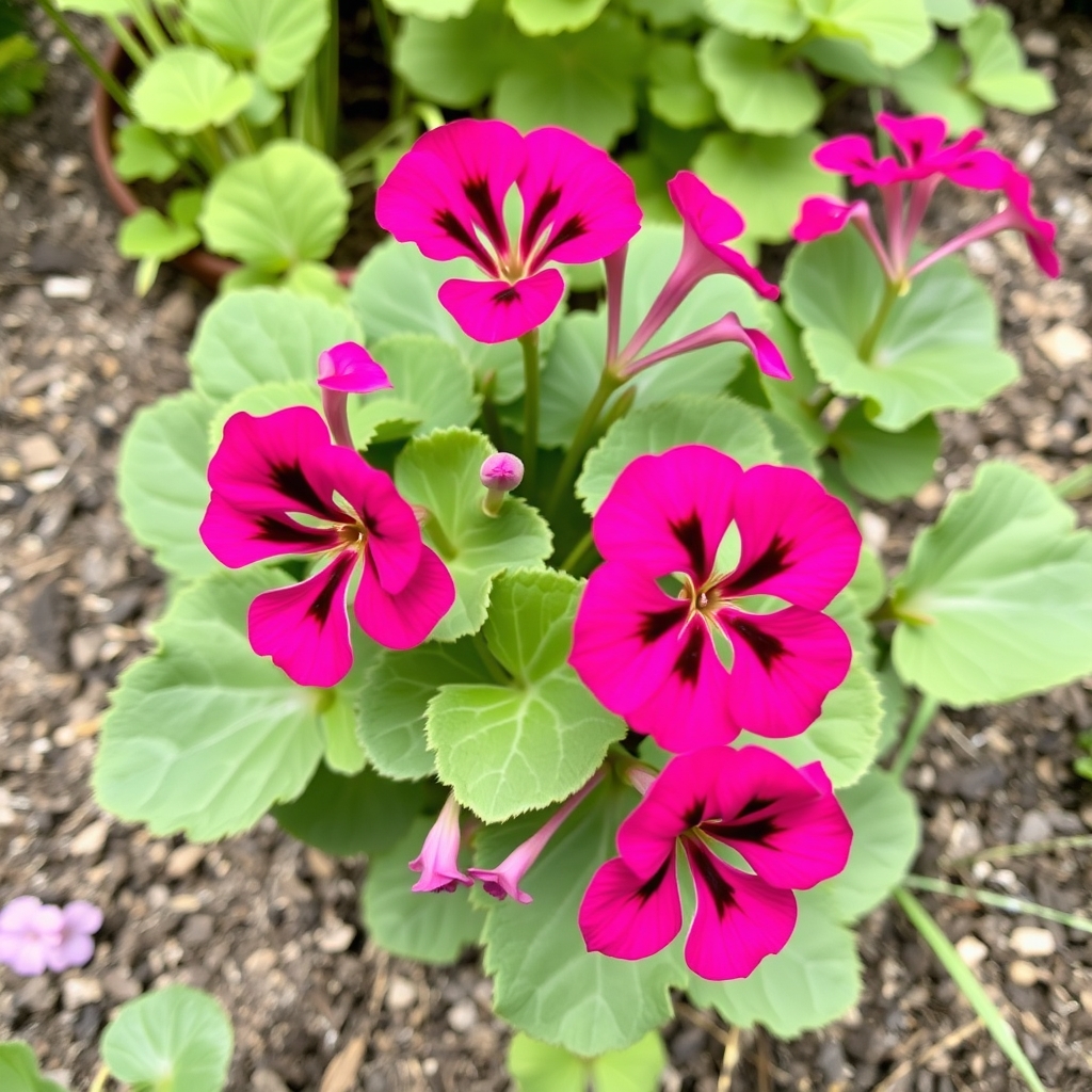 Scented Pelargonium (Geranium) ‘Voodoo’