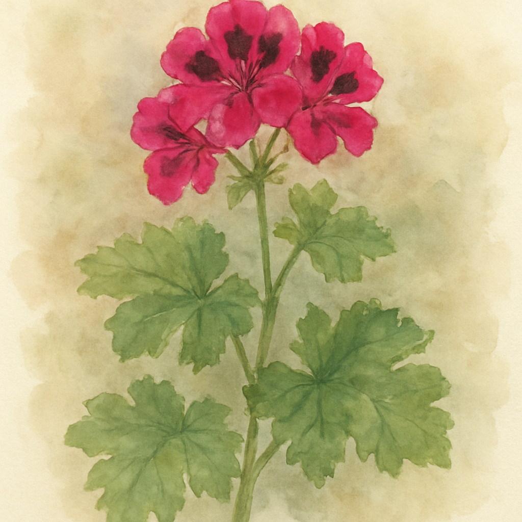 Scented Pelargonium (Geranium) ‘Voodoo’