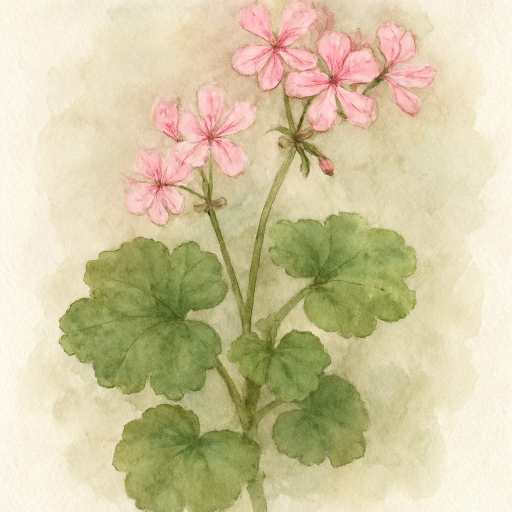 Pelargonium 'Yhu'