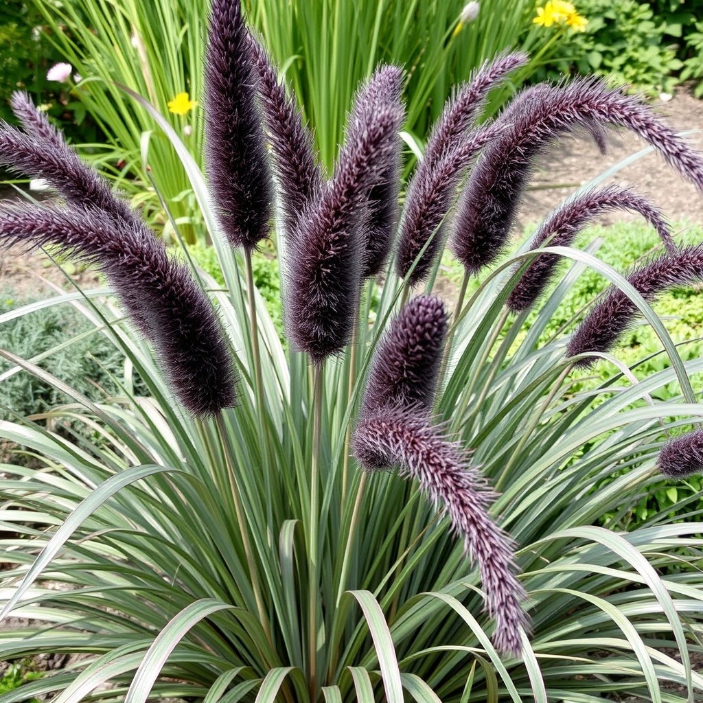 Black Beauty Fountain Grass