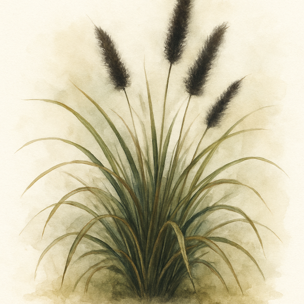 Black Beauty Fountain Grass