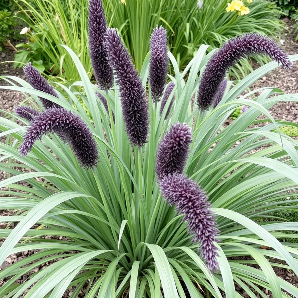 Black Fountain Grass