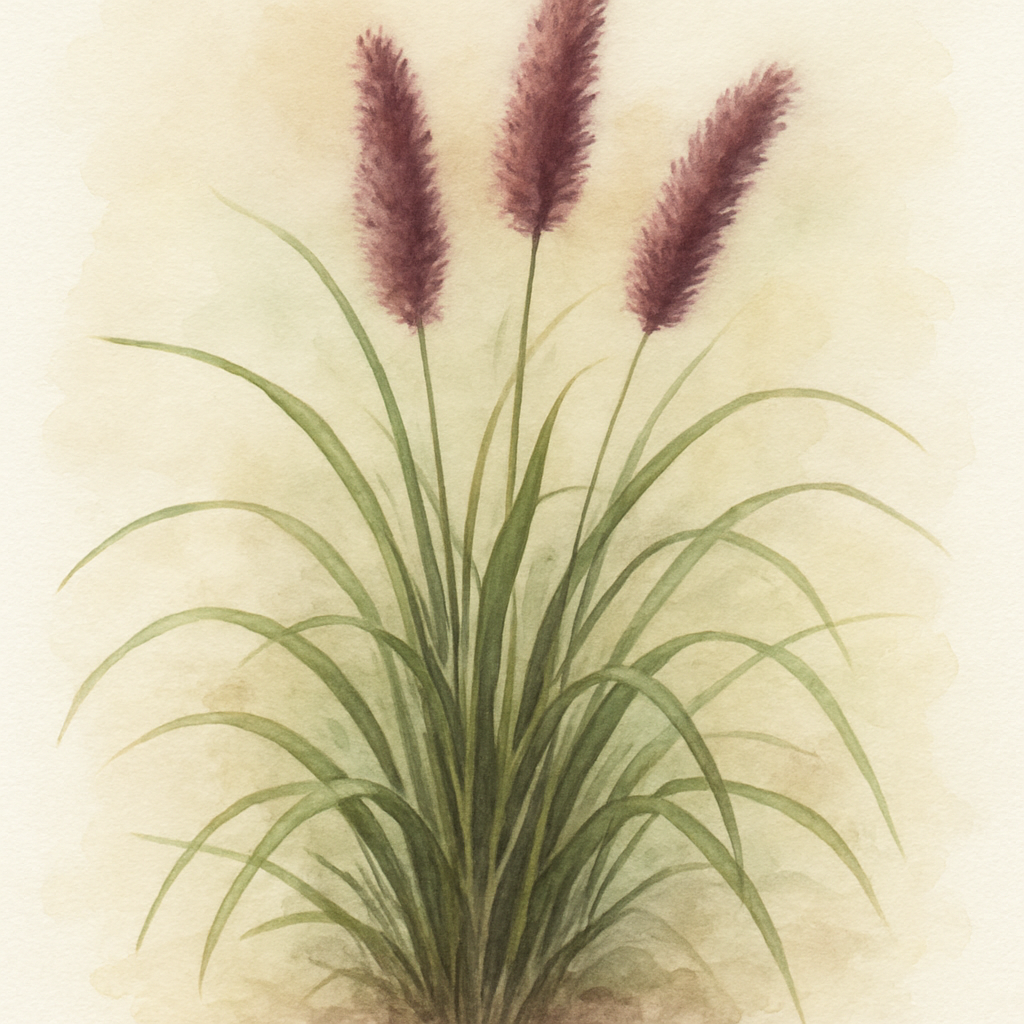 Pennisetum Red Head