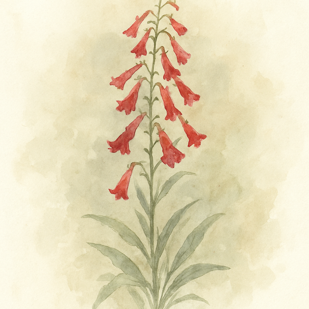 Penstemon barbatus Twizzle Scarlet