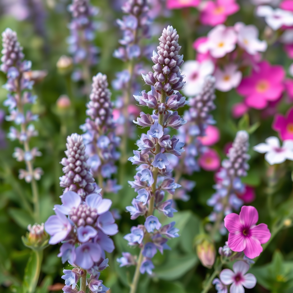 Nepeta, Perovskia & Phlox Mix
