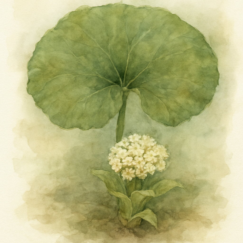 Petasites japonicus var. giganteus