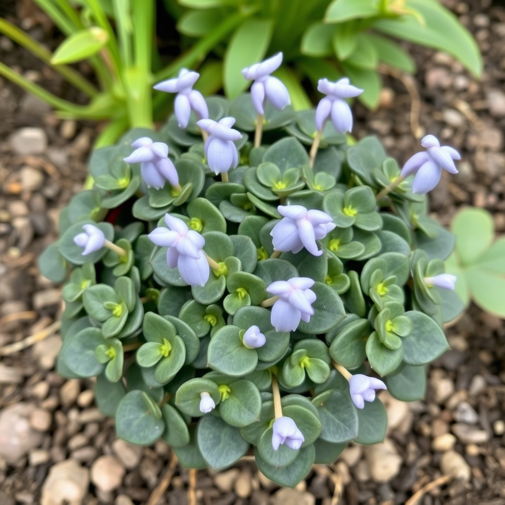 Petrocosmea cryptica 'Whirlpool' x sericea