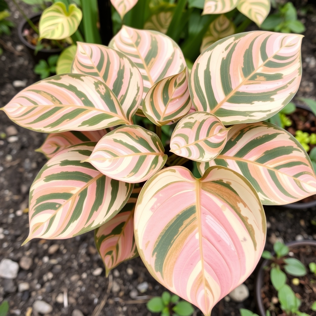 Philodendron Caramel marble