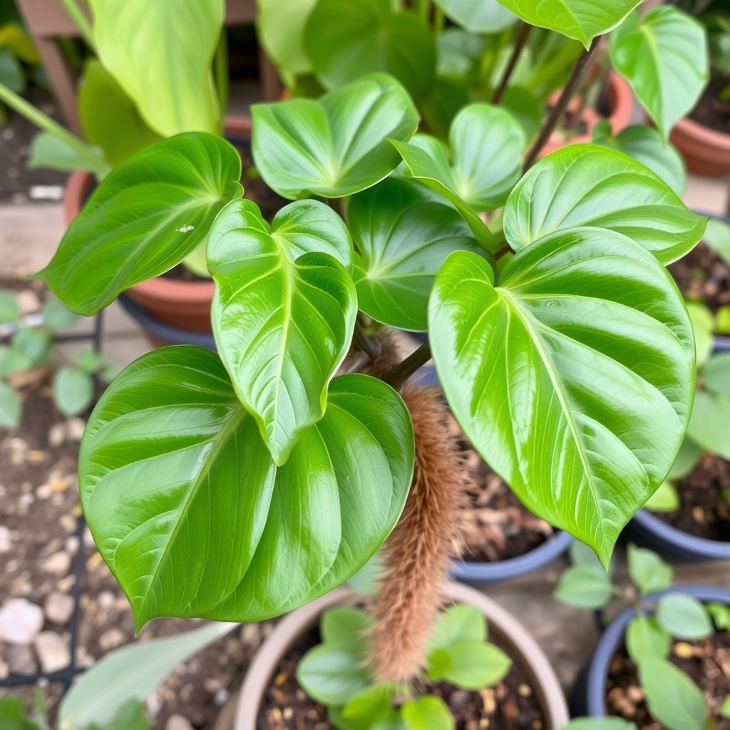 Philodendron Fuzzy Petiole