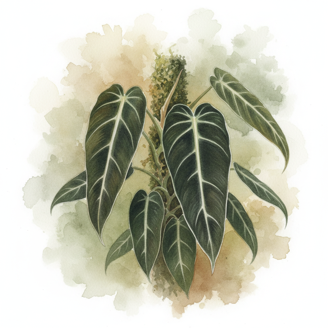 Philodendron Melanochrysum