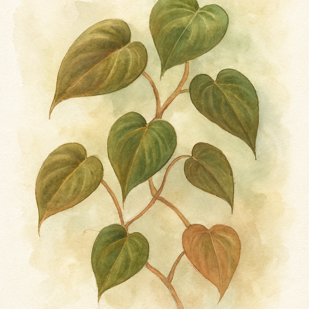 Philodendron hederaceum 'Micans'