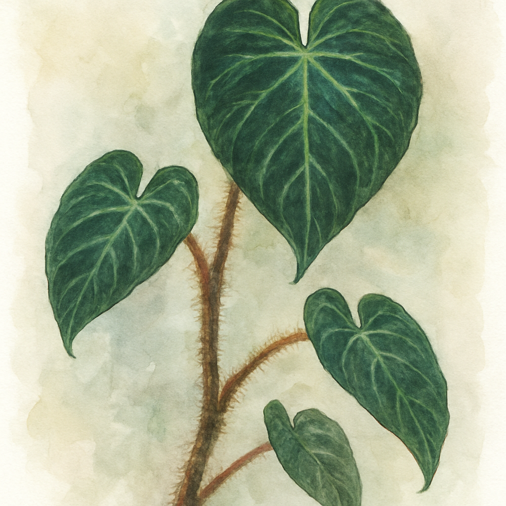 Philodendron verrucosum