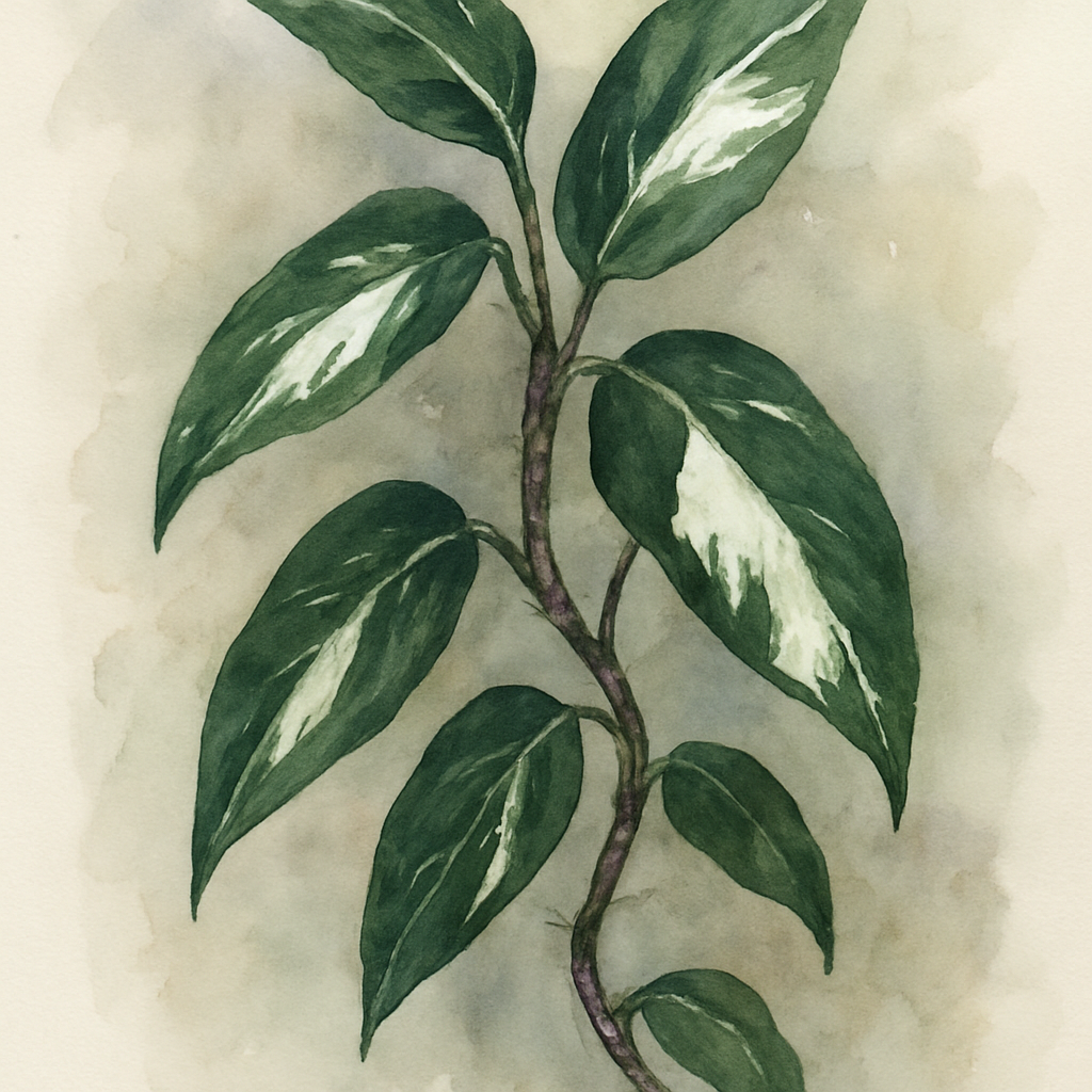 Philodendron 'White Knight'