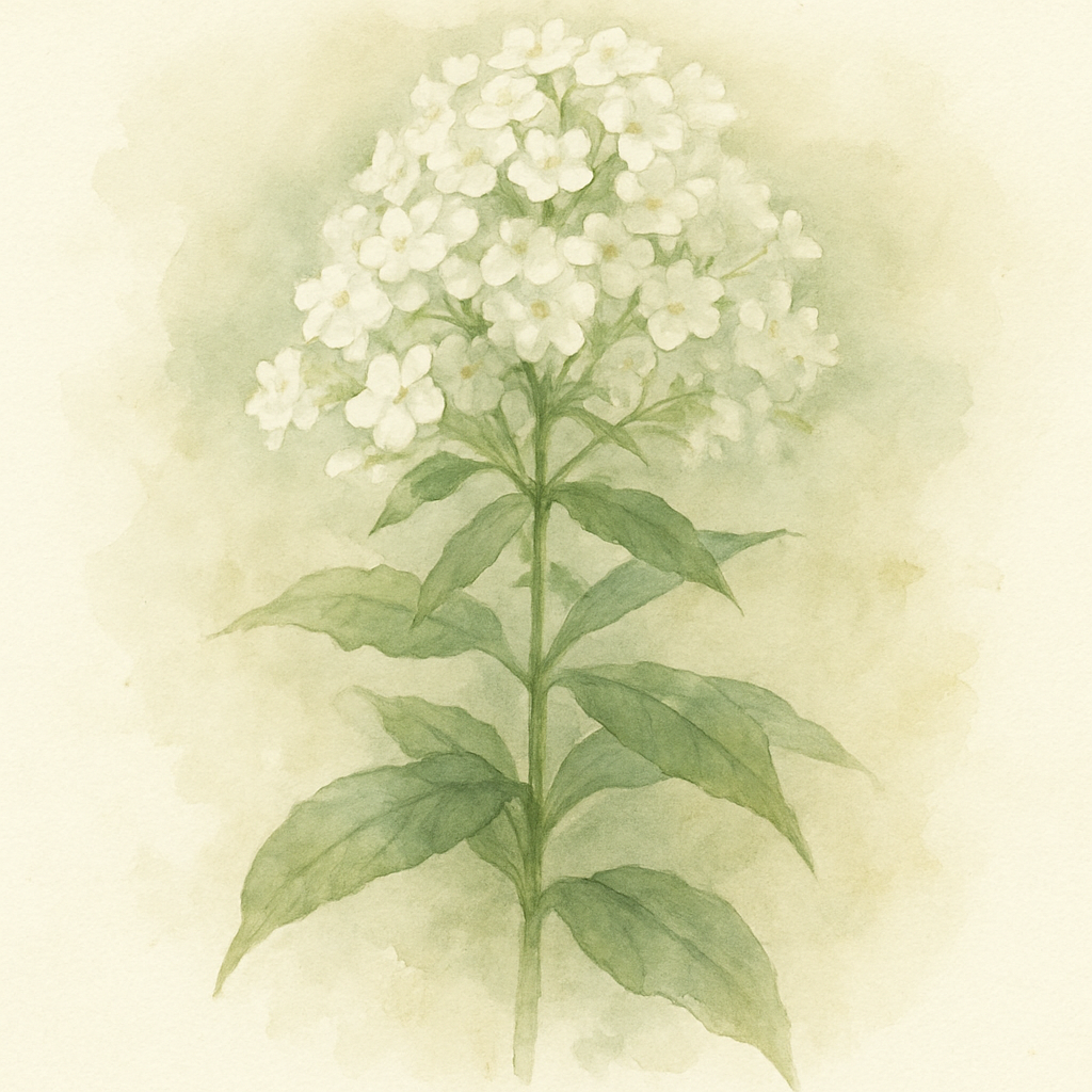 Phlox amplifolia 'White Clouds'