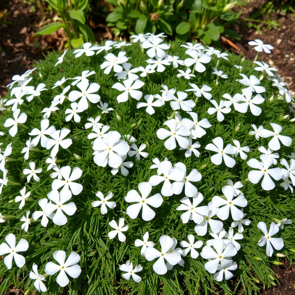 Phlox 'Ground White'
