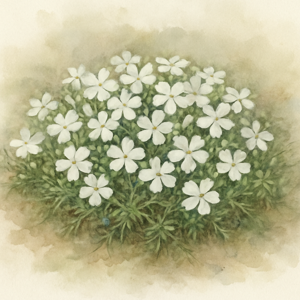 Phlox 'Ground White'